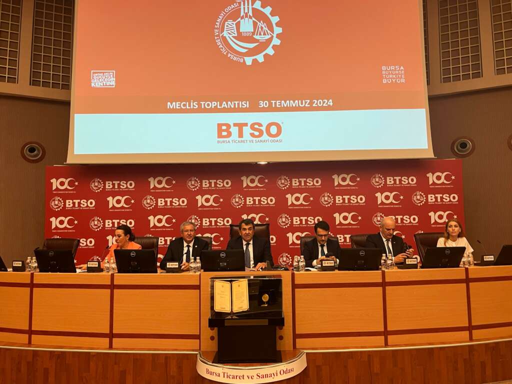 BTSO, Temmuz ayı meclis toplantısı yapıldı