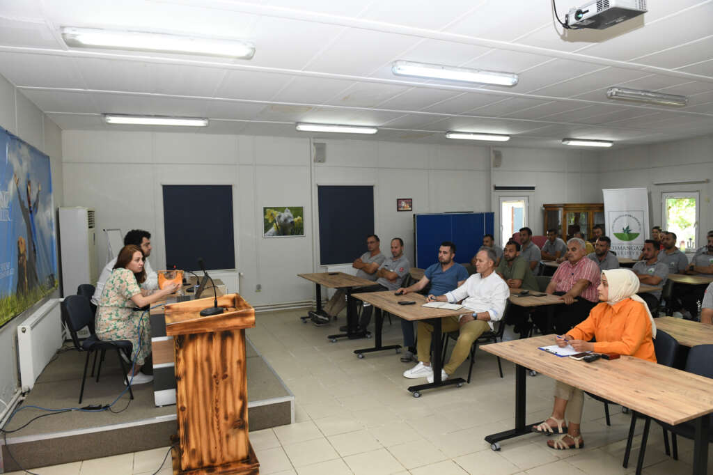 Osmangazi’de Veteriner İşleri personeline Hayvanları Koruma Kanunu eğitimi