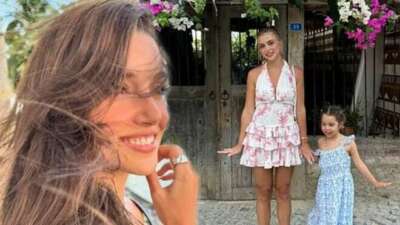 Gamze Erçel’den tatil pozu: Dünya güzellerim
