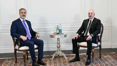 Dışişleri Bakanı Fidan, Azerbaycan Cumhurbaşkanı Aliyev ile görüştü