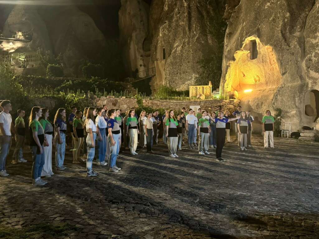Rus Mırea Oda Korosu Kapadokya’da konser verdi