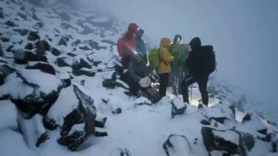 Ağrı Dağı’nda arama kurtarma çalışmaları devam ediyor