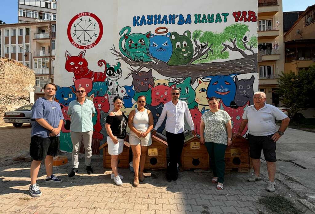 Gemlik sokakları sanat ile buluşuyor