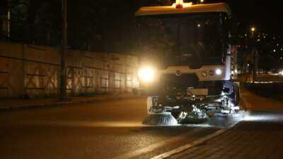 Daha temiz bir Bursa için gece mesaisi