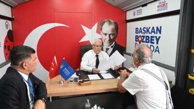 Türkiye’de bir ilk! Bozbey makamını ilçelere taşıdı