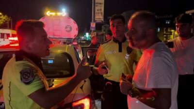 Bursa’da kaza yapan alkollü sürücü polisle pazarlık yapmaya çalıştı!