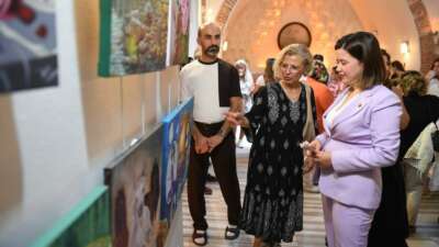 OSMEK Yıl Sonu Resim Sergisi göz doldurdu