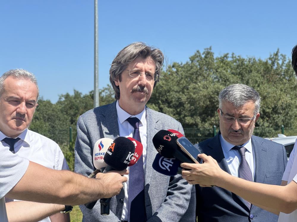 Rektör Yılmaz, yangının bilançosunu açıkladı