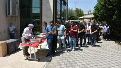 Kayapa OSB’den kan bağışı ve aşure ikramı