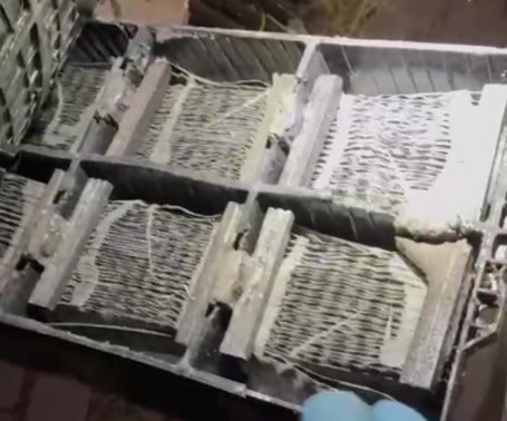 Akü içinden 11 kilo esrar çıktı