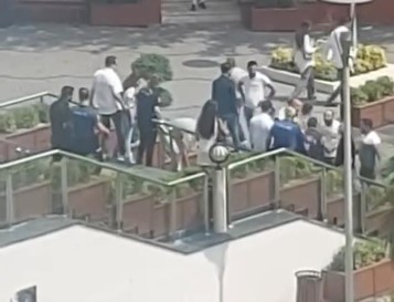 Bursa’da dava sonrası taraflar birbirine girdi : 8 gözaltı