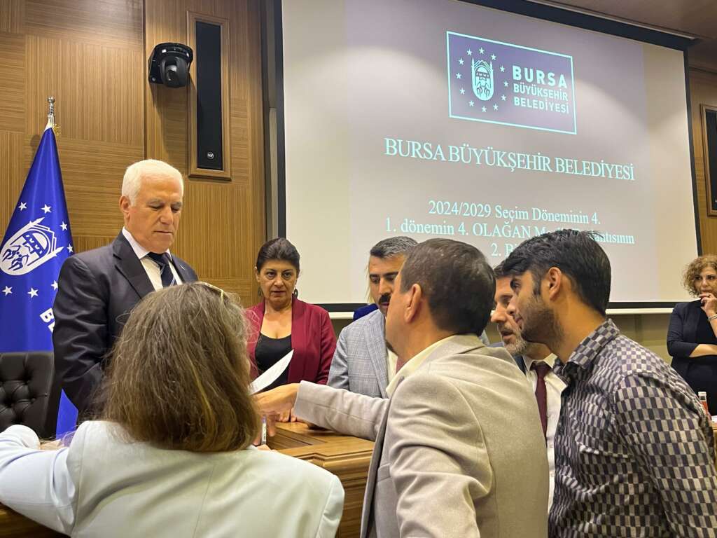 Bursa Büyükşehir’de Meclis günü! Temmuz ayı ikinci oturumu düzenlendi