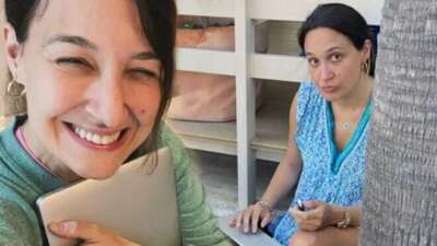 Gupse Özay tatilde senaryo yazıyor