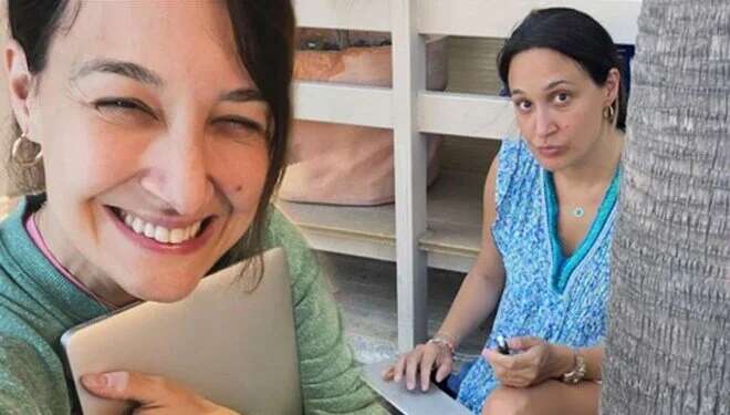 Gupse Özay tatilde senaryo yazıyor