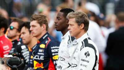 Brad Pitt’ten beklenen ‘Formula 1’ fotoğrafı
