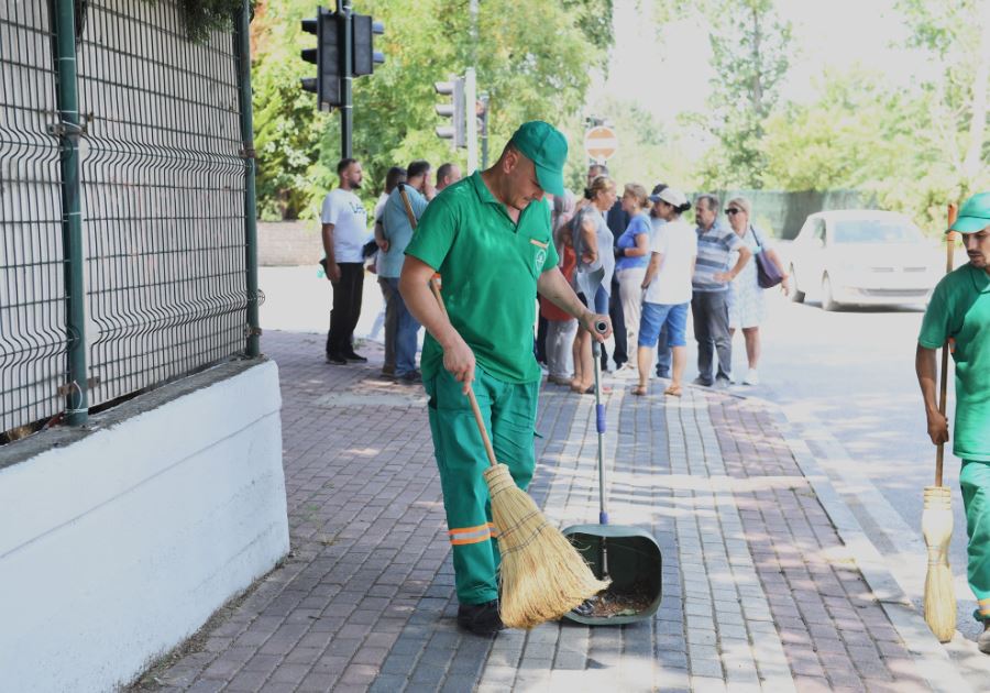 Osmangazi’de el ele temizlik