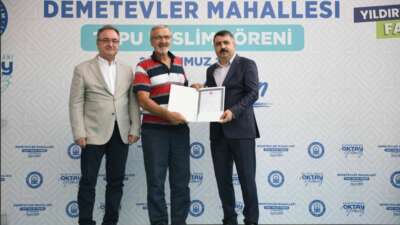 Yıldırım’da tapu sevinci