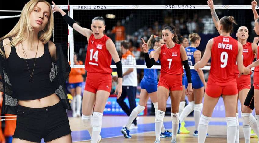Aleyna Tilki’den Filenin Sultanları için marş!
