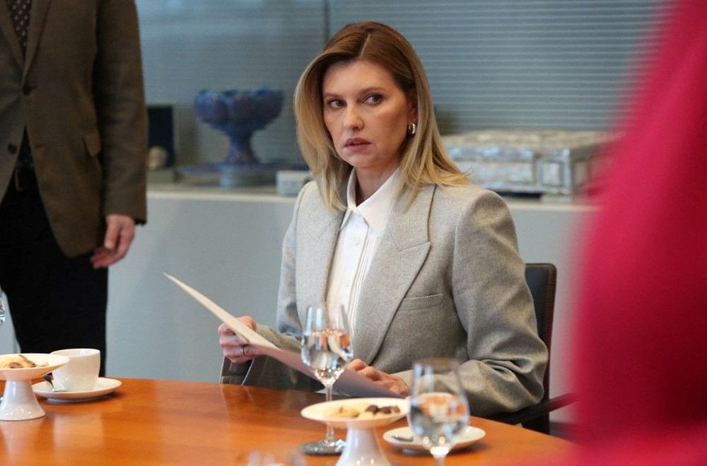 Ukrayna First Lady’sine komplo