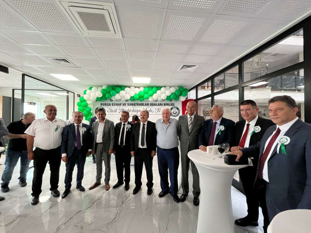 BESOB Sicil Müdürlüğü hizmete açıldı
