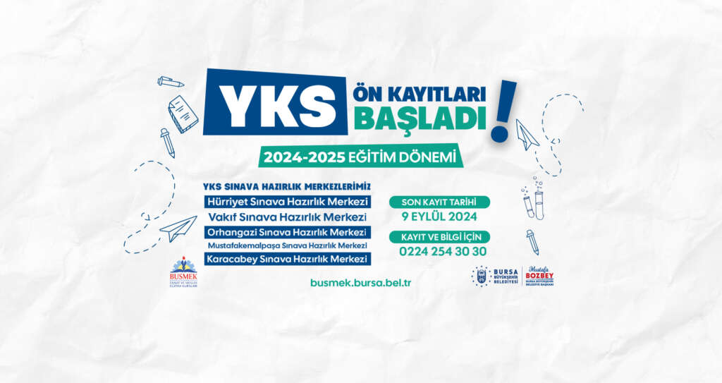 Bursa Büyükşehir’den üniversite adaylarına tam destek