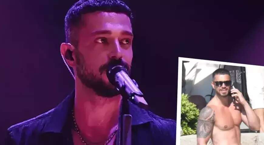 Murat Boz fit vücuduyla dikkat çekti