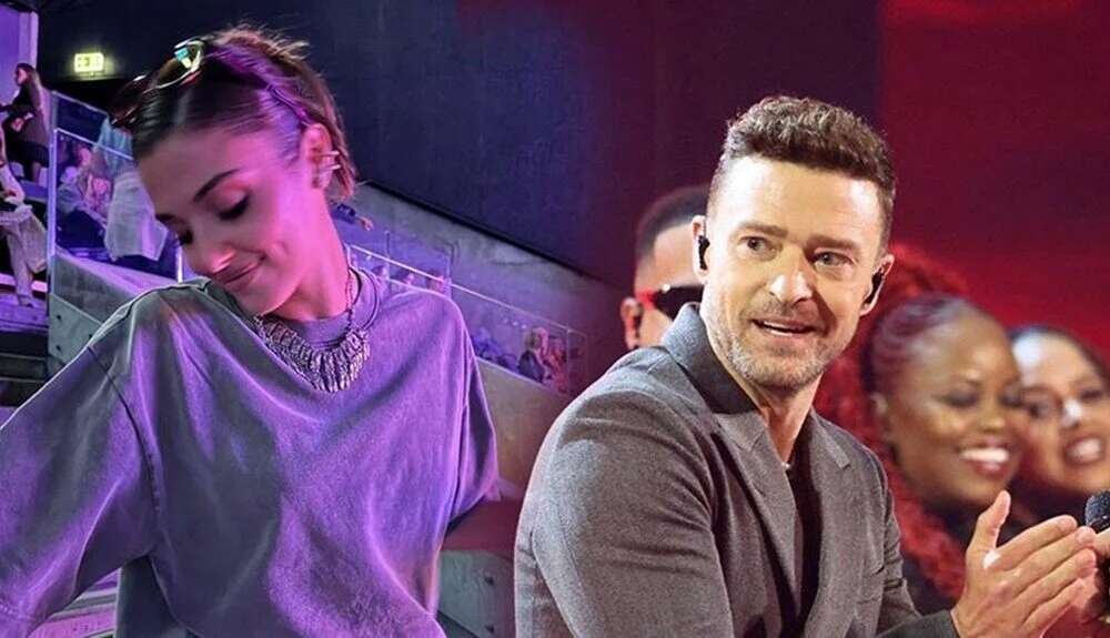 Hande Erçel, Justin Timberlake konserinde
