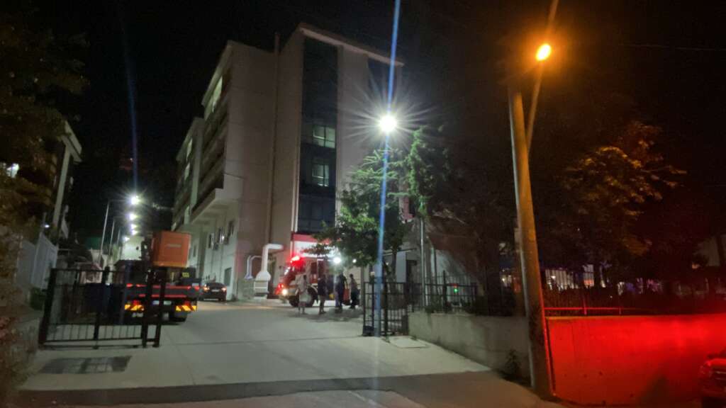 Huzurevinde yangın paniği