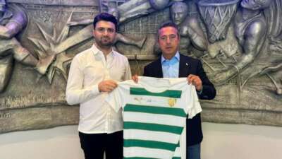 Bursaspor Başkanı Enes Çelik, Fenerbahçe Başkanı Ali Koç’u ziyaret etti