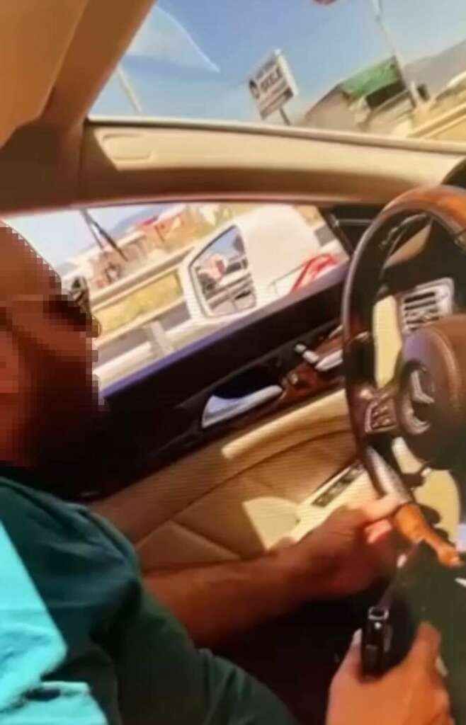 Bursa’da trafik magandası trafikte havaya defalarca ateş açtı
