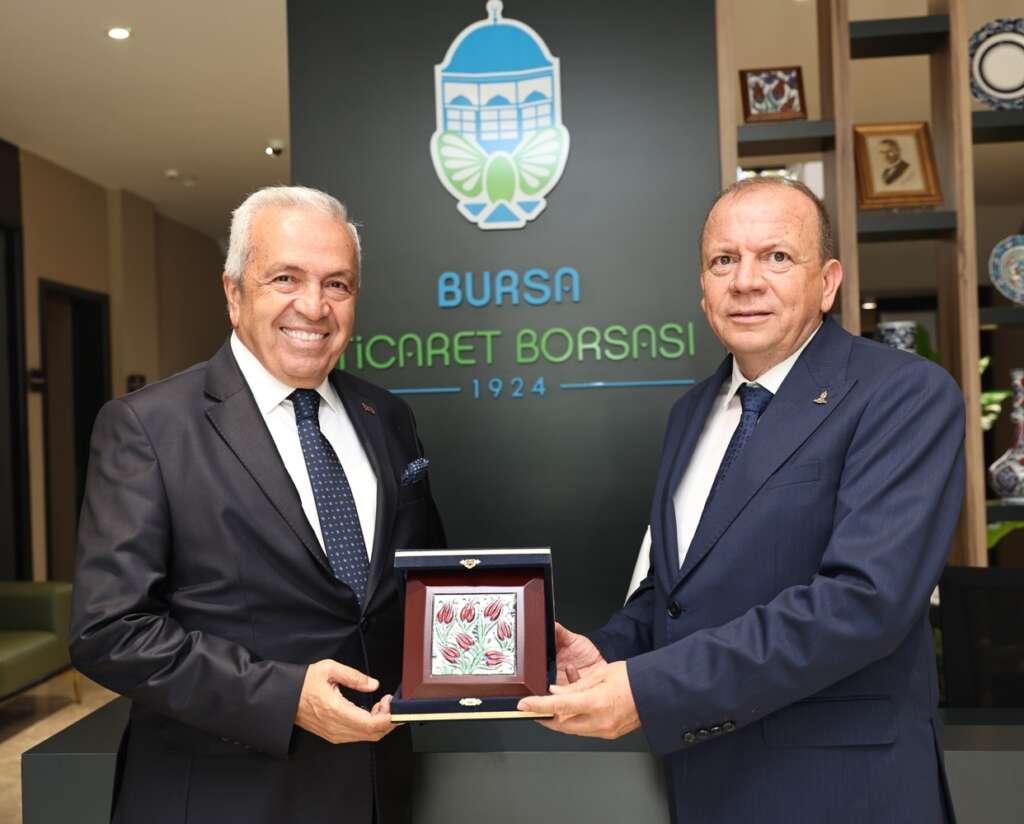 Başkan Özdemir’den Bursa Ticaret Borsası’na ziyaret