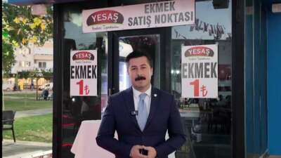 Bursa’nın o ilçesinde ekmek sadece 1 TL