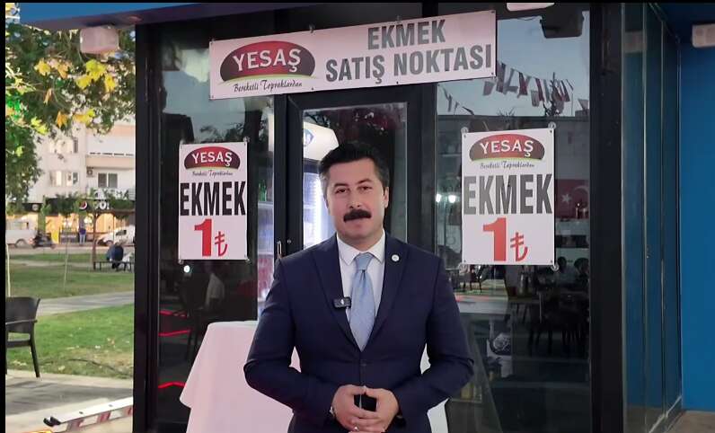 Bursa’nın o ilçesinde ekmek sadece 1 TL