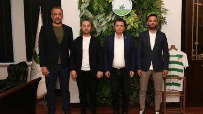 Başkan Aydın’dan Bursaspor’a destek