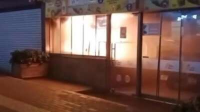 Bursa’da dönercideki yangın panik yarattı