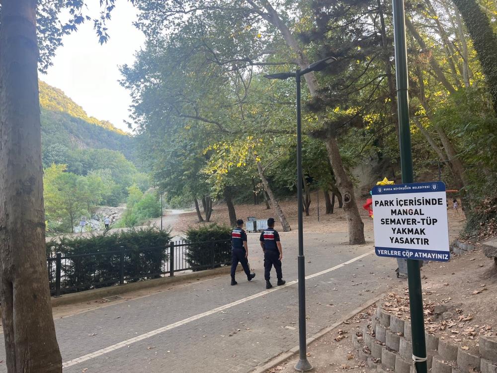 Bursa’da mangal yakanlara ceza yağıyor