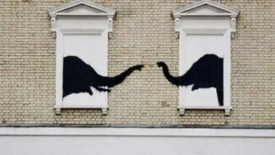 Banksy’den 24 saat içinde ikinci eser