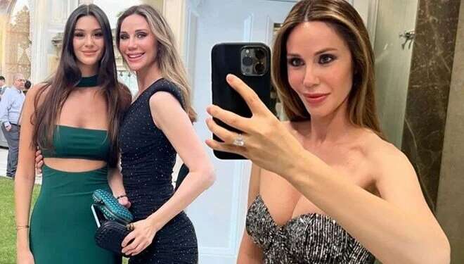 Demet Şener’den kızı İrem ile yeni kare