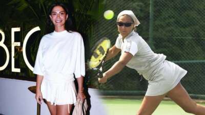 Demet Özdemir’den Hülya Avşar’a tenis maçı daveti