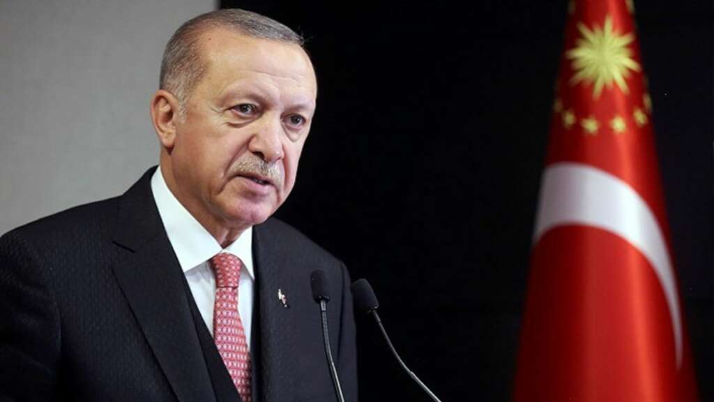Erdoğan’dan şehit ailesine başsağlığı mesajı Erdoğan’dan şehit ailesine başsağlığı mesajı