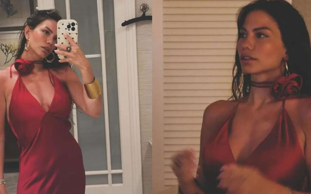 Demet Özdemir’den havuz pozları
