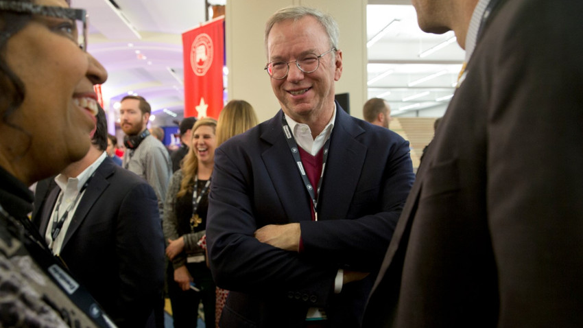 Google’ın eski CEO’su Schmidt: Ben artık bir silah satıcısıyım