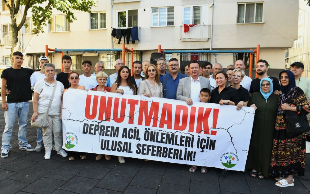 17 Ağustos depremi Osmangazi’de unutulmadı