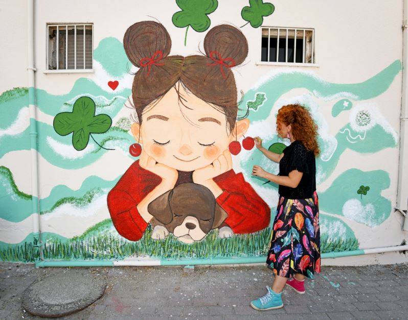 Osmangazi’nin duvarlarında sanat var