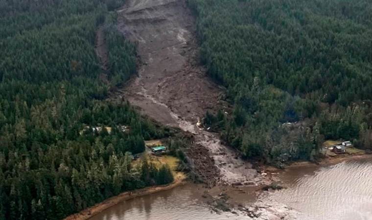 Alaska’da toprak kayması: 1 ölü Alaska’da toprak kayması: 1 ölü