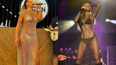 Demet Akalın kıyafetine gelen yorumlara yanıt verdi