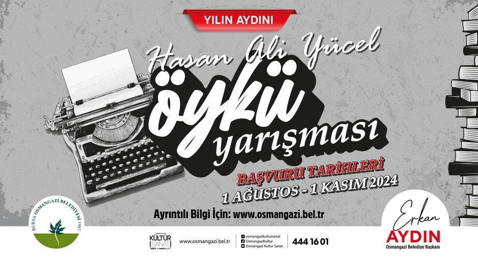 Osmangazi’den Hasan Ali Yücel anısına öykü yarışması