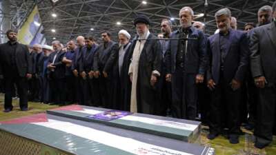 Hamas lideri Haniye için Tahran’da cenaze töreni düzenleniyor