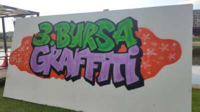 Türkiye’nin en büyük graffiti şenliği Bursa’da başladı
