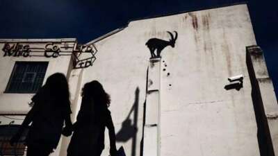 Gizemli sokak sanatçısı Banksy’nin yeni eseri ortaya çıktı